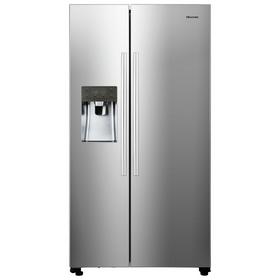 Hisense RS696N4IC1 American Fridge Freezer - Stainless Steel