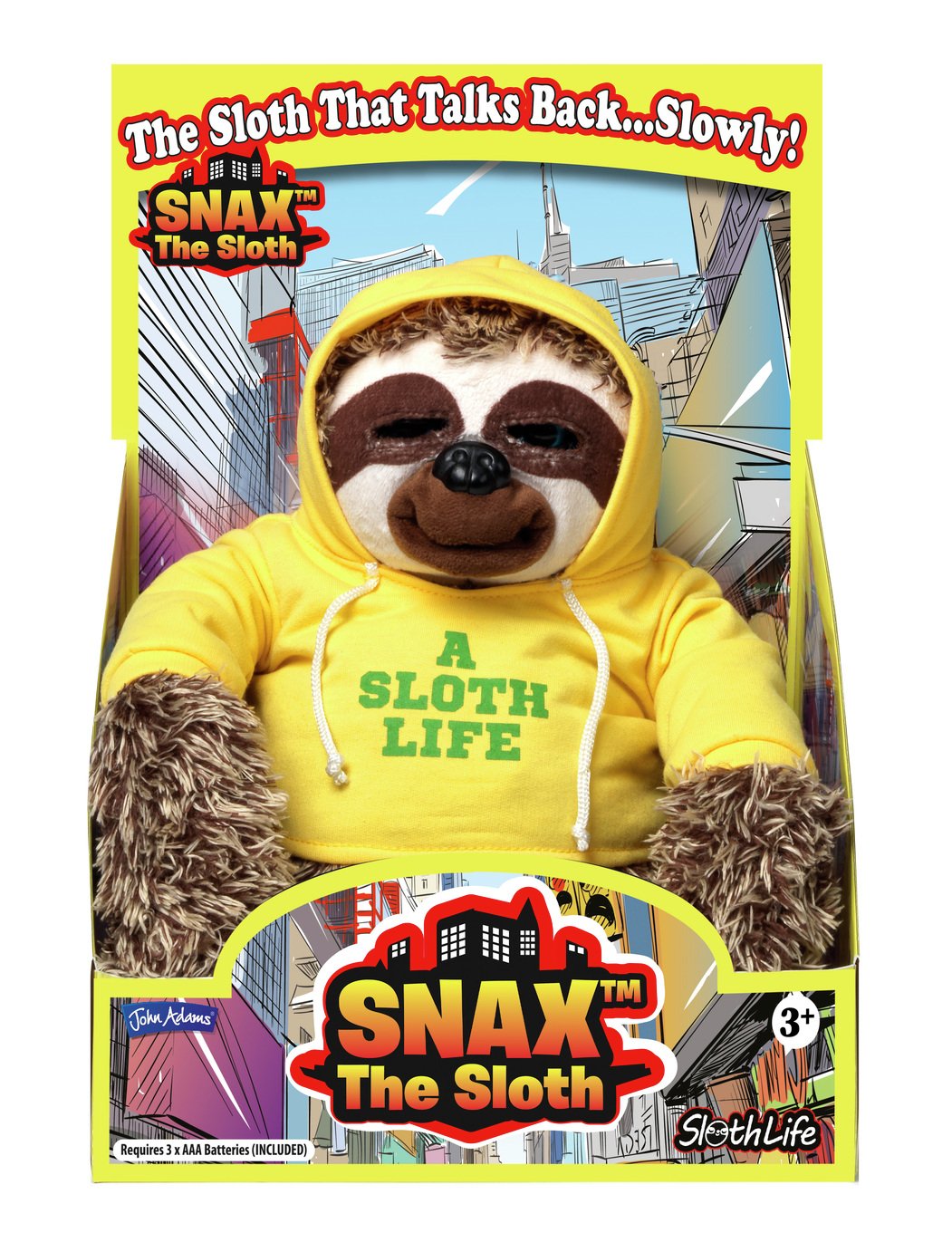 argos sloth teddy