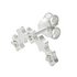 State of Mine Sterling Silver Crystal Climber Stud Earring