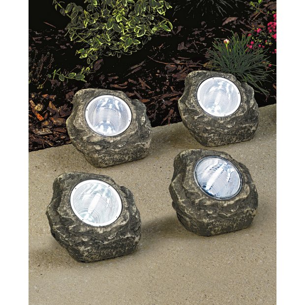 Solar lights that look deals like rocks