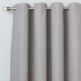 Argos Home Textured Weave Blackout Lined Eyelet Curtains