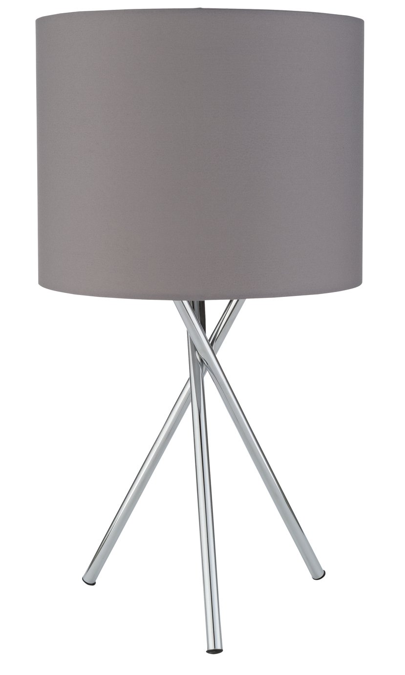 grey tripod table lamp
