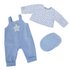 Chad Valley Tiny Treasures Star Dungarees