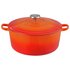 Argos Home 5.3 Litre Cast Iron Casserole Dish - Orange