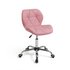 Argos Home Boutique Faux Leather Office Chair - Pink