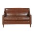 Argos Home Dorian 2 Seater Faux Leather SofaMottled Tan