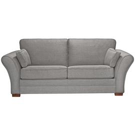 Argos Home New Thornton 3 Seater Fabric Sofa Bed -Light Grey