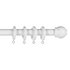 Argos Home 1.8m Wooden Curtain Pole - White