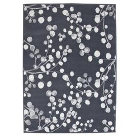 Argos Home Multi-Leaf Rug - 120x160cm - Charcoal