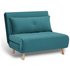 Habitat Roma Small Double Fabric ChairbedTeal