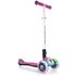 Globber Elite Lights Folding Scooter - Pink