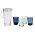 Argos Home Set of 4 Stacking Tumblers & Pitcher 