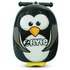 Flyte Percy the Penguin 3 Wheel Hard Scooter Suitcase