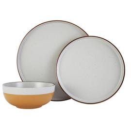 Habitat Loft Living Speckle 12 Piece Dinner Set - Mustard