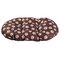 Paw Print Fleece Oval cushion - Extra Large