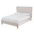 Argos Home Elizabeth Upholstered Kingsize Bed Frame Natural