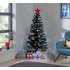 Argos Home Pre-Lit Coloured Lights Christmas Tree - 5ft