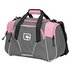 Carbrini No Doubt Small Grey and Pink Holdall