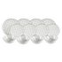 Argos Home 12 Piece Drury Lane Grid Dinner Set