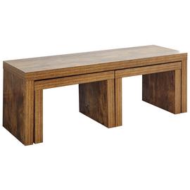 GFW Jakarta Nest of 3 Tables - Mango Wood Effect