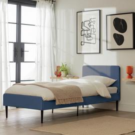 Argos Home Kristopher Single Bed Frame - Blue