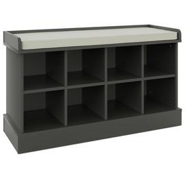 Kempton Shoe Bench - Grey