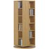 Argos Home Twister CD and DVD Media Storage - Oak Effect