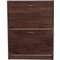 Argos Home Shoe Storage Cabinet - Walnut Effect