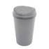 HOME 45 Litre Touch Top Kitchen Bin - Silver