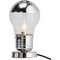Argos Home Bulb Touch Table Lamp - Chrome
