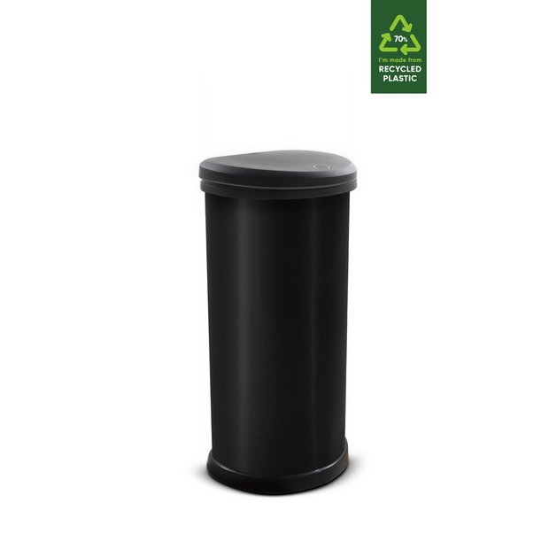 Buy Curver 40 Litre Deco Touch Top Kitchen Bin Black at Argos.co.uk