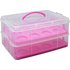 Argos Home Rectangular Cake Carrier - Pink