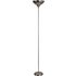 Argos Home Torchiere Uplighter Floor Lamp - Brushed Chrome