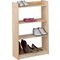 Argos Home Light Duty 4 Shelf Unfinished Pine Storage Unit