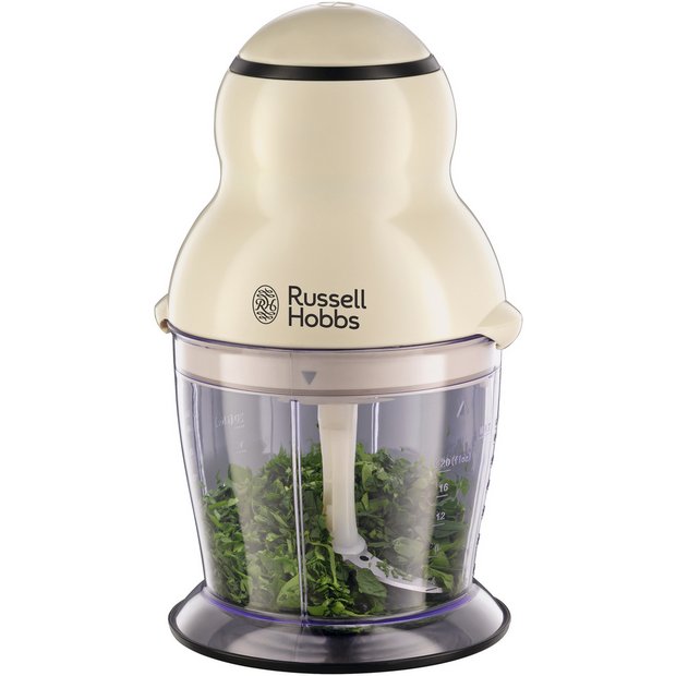 Buy Russell Hobbs 19030 Mini Chopper Cream at Argos.co.uk Your Online Shop for Choppers