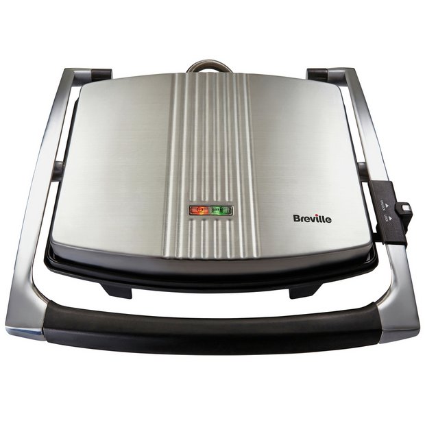وقفة بشكل مسرف صديق جيد  Buy Breville VST026 4 Portion Sandwich & Panini Press | Sandwich toasters |  Argos