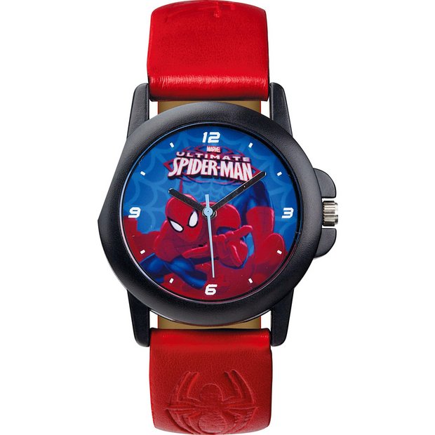 Buy SpiderMan Red Quartz Analogue Watch at Argos.co.uk Your Online