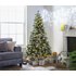 Argos Home 6ft Pre-Lit Snow Tipped Christmas Tree - Green