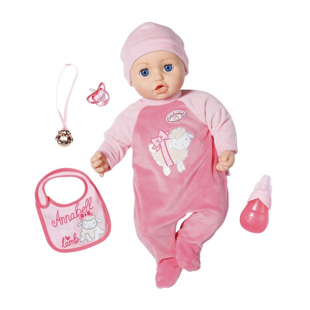 annabell talking doll