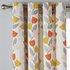 Argos Home Geo Floral Lined Eyelet Curtains