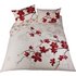 Blossom Red and Cream Bedding Set - Double