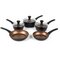 Salter Diamond Tech 5 Piece Copper Pan Set