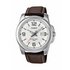 Casio Men's Brown Genuine Leather Strap Watch