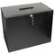 Cathedral A4 Metal Box File - Black