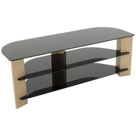 AVF Wood Effect Up To 65 Inch TV Corner Stand - Oak