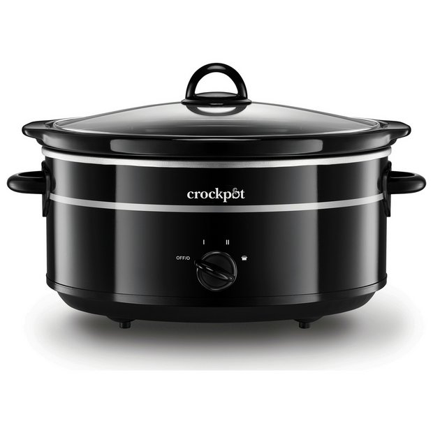 Buy Crockpot 6.5L Slow Cooker - Black, Slow cookers