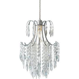 Argos Home Kirsty Beaded Easy Fit Lampshade - 25cm