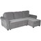 Argos Home Addie Reversible Corner Fabric Sofa - Grey