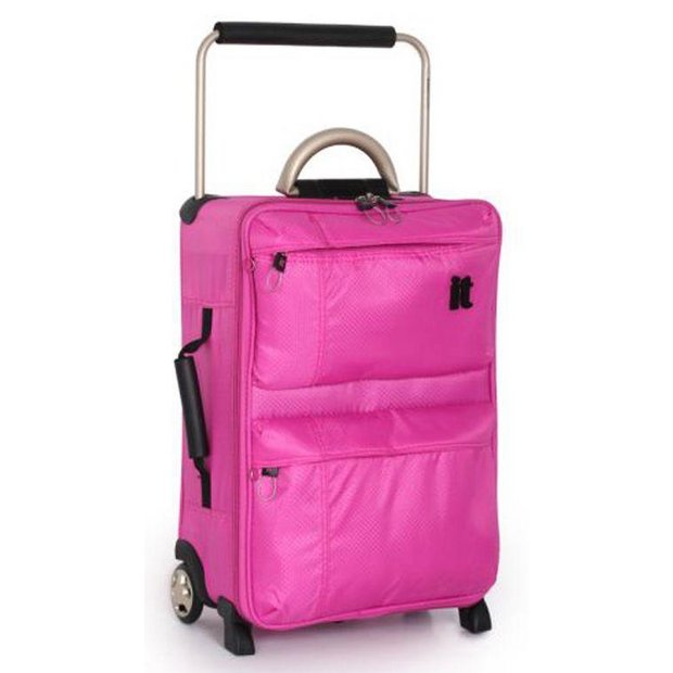 pink suitcases uk