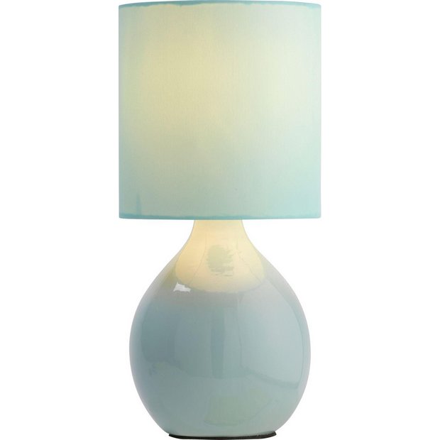 Buy ColourMatch Round Ceramic Table Lamp Jellybean Blue at Argos.co